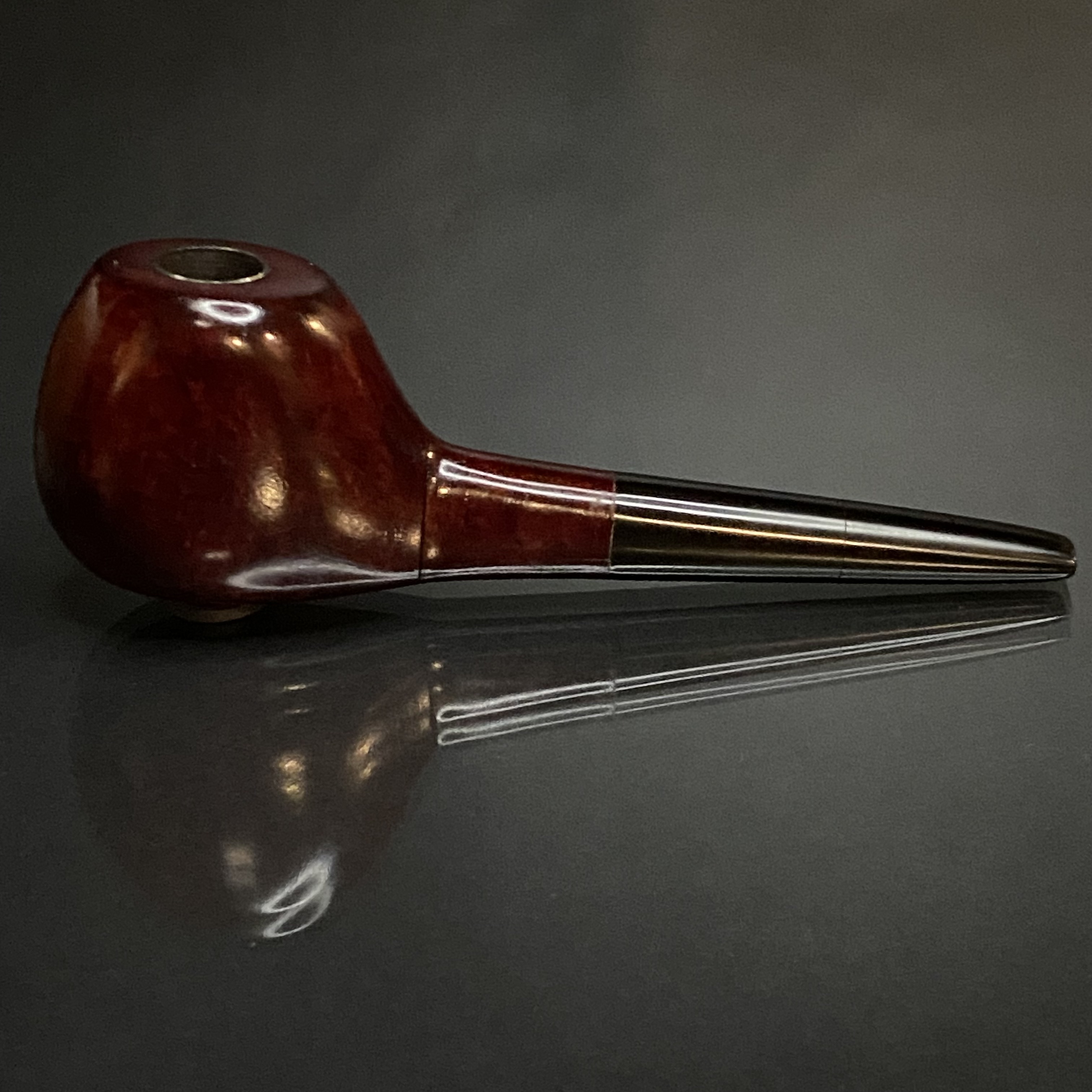 Mr. GlassWood's Chocolate Ebonite Pipe