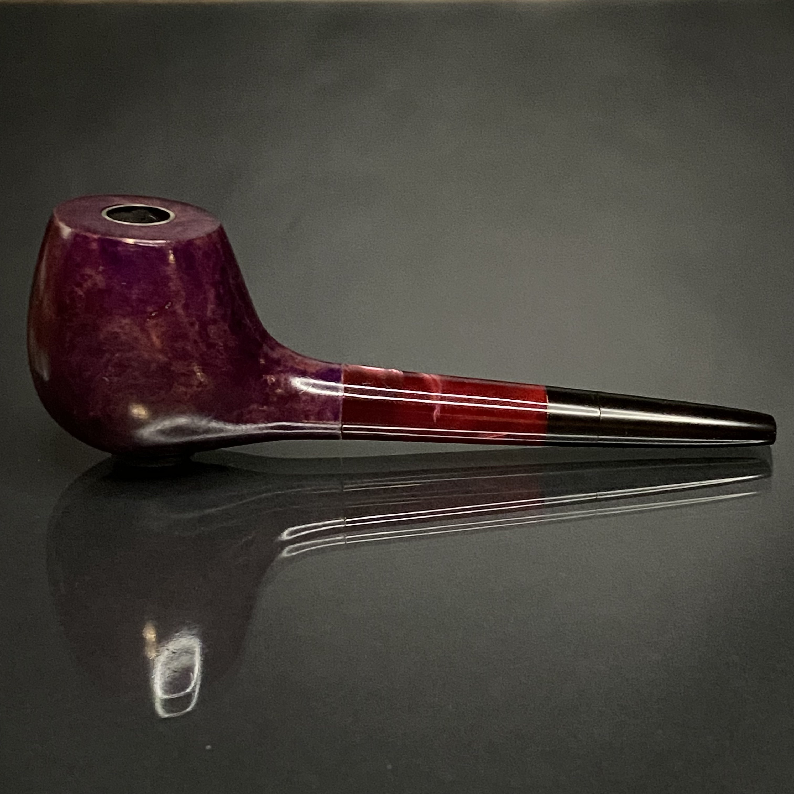 Mr. GlassWood's Purple on Purple Pipe