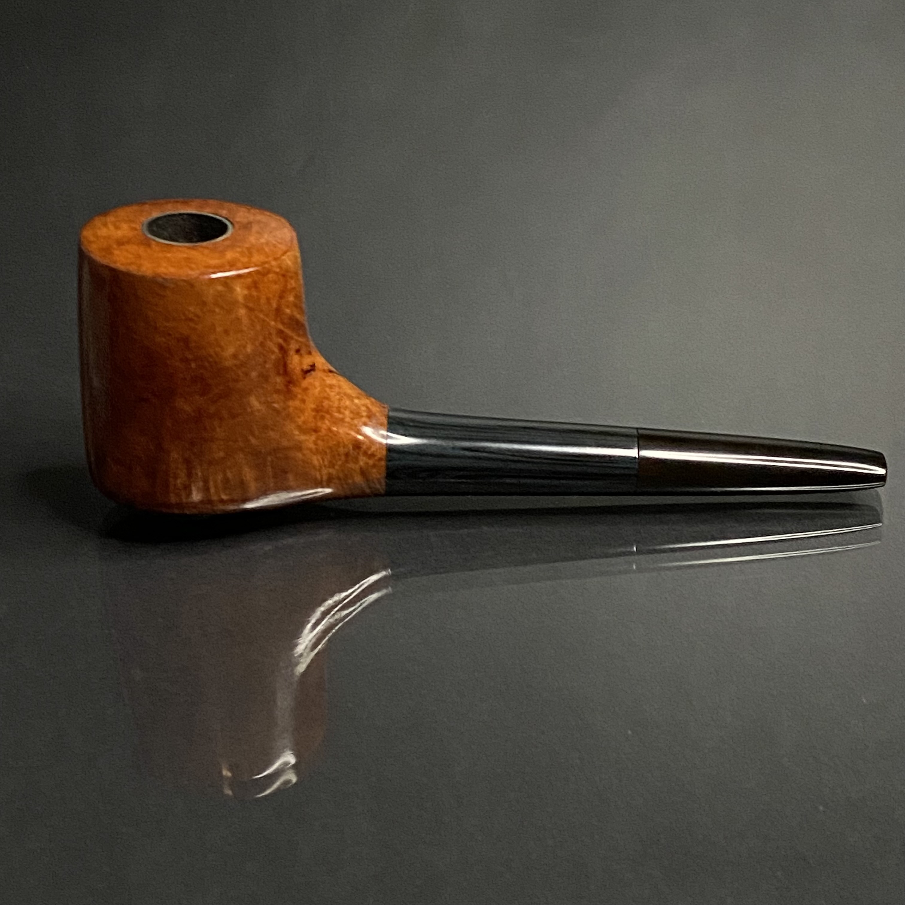 Mr. GlassWood's Chocolate Midnight Blue Pipe